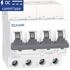 Μικροαυτόματη Ασφάλεια 4P 10A 6kA 500V DC Solar 41565